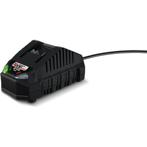 Parkside Accu Oplader - 2,4 Ah - Geschikt voor alle 20V accu's van Parkside - Vermogen: 65 W - Laadduur: ca. 60 min. - Automatische laaduitschakeling en LED-laadindicator - Snellader