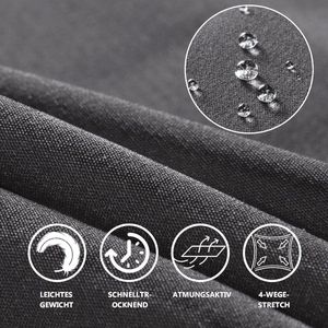 Korte Fietsbroek Heren - Sneldrogend en Ademend - Geschikt voor MTB, Hiking en Outdoor Activiteiten