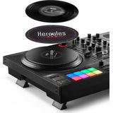 Hercules DJControl Inpulse T7 2-decks gemotoriseerde DJ Controller - 2 gemotoriseerde plateaus voor 7"" schijven met aanraakdetectie en 10 cm tempofaders - gewicht van slechts 5 kg - Inclusief DJUCED en Serato DJ Lite - real-time Stems-technologie