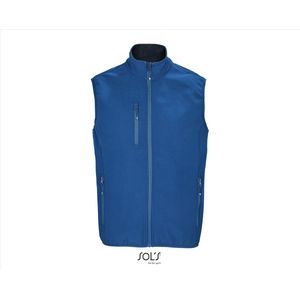 SOL'S Men´s Falcon Zipped Softshell Bodywarmer L03825 - Royal Blue 241 - M