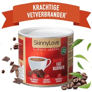 Skinnylove - Skinnylove Choco Latte - Double Fat Burner - Buikvetverbrander - Groen Koffie Extract