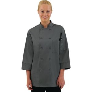 Chef Works Koksbuis Unisex Grijs | 3/4 Mouw - Maat M