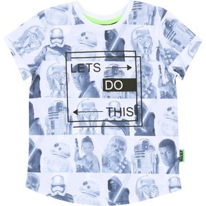 Wit Star Wars DISNEY T-shirt