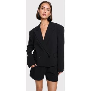 2511411442 cropped studs blazer