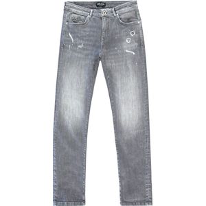 Cars Bates Heren Slim Fit Jeans Gray - Maat W32 X L34