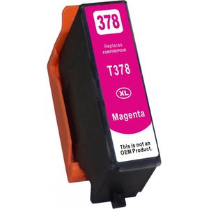 Boxstuff compatibel inktcartridge geschikt voor Epson 378 / 378XL - Magenta - Geschikt voor Epson Expression Photo XP-8500, XP-8600 en XP-8700 - Inktpatroon - inkt