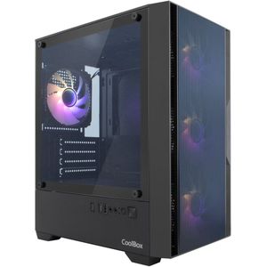 CoolBox - GM220 MPFusion - PC-behuizing - Zwart - Micro Tower