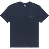 Quiksilver - Anchor Lockup - T-shirt - Blauw - Korte Mouwen