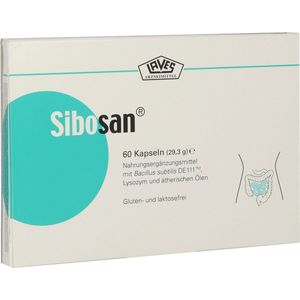 Sibosan - Voedingssupplement - Capsules - 60 Stuks - Bacillus subtilis