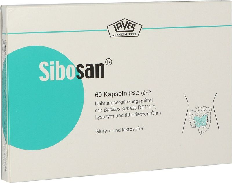 Sibosan - Voedingssupplement - Capsules - 60 Stuks - Bacillus subtilis