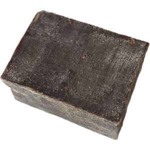 1 stuk | Natuurlijk Handgemaakt Jeneverbes teer zeep ±125g - hept tegen Ance, Jeuk, Ezceem, Psoriasis huid. (100% handmade and natural - Juniper par soap for itching skin, ance, eczema, psoriasis)