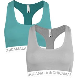 Chicamala Dames Boxershorts - 2 Pack - Maat M - Dames Onderbroeken