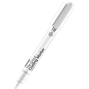 Monami Voegenstift - Wit - Voegenmarker - Voegenpen - Voegenverf - Tegelvoegen schoonmaken schoonmaakmiddel - Tegelvoeg voeg stift marker pen -Voegstift - Voegverf - Voegen verven schilderen - Voegenwit - Voegenfris - Voegenreiniger - Voegen verf