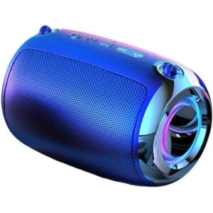Crrynuo - Bluetooth Speaker - Smart AI Speaker - Draadloze Speaker - 11*8cm - 1 Stuk - Diepe Bas - Inggebouwde Batterij - Blauw