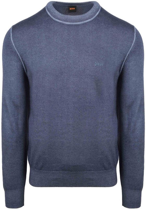 BOSS Orange - Astefo - Gebreide Pullover - Mêlee - Regular Fit - Pure Scheerwol