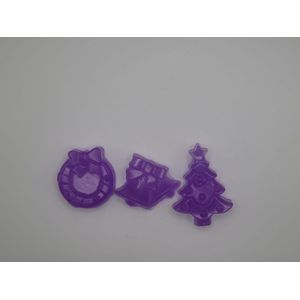 Wax melts, Kerst 1, Paars, Lavendelgeur