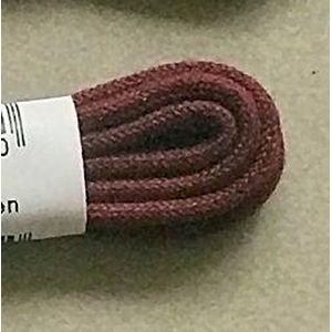 2.5 x 60 cm Bordeaux Dunne ronde veter Bergal 8820