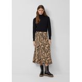 Rok - Midi - Dierenprint - Zachte Elastische Jersey