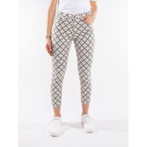 Angels - Broek - Zwart met Grijze Print - Slim Fit - Zomer