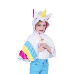 Verkleedpak Eenhoorn cape baby peuter Unicorn Rainbow Onesize