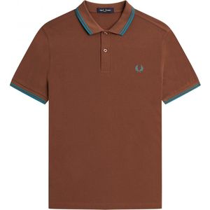 Fred Perry - Twin Tipped Shirt - Polo met Blauwe Bies-XXL