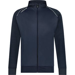 Masita | Trainingsjack Heren - Supreme trainingsvest - Comfortabel Sportvest - Zakken met Rits - Houdt warm - Voelt Licht aan - NAVY BLUE - L