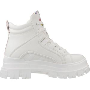 BUFFALO - ASPHA NC MID - Laarzen - Wit