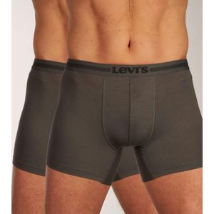 Levi's Lange short - 2 Pack 005 Antraciet - maat XL (XL) - Heren Volwassenen - Lyocell- 701203926-005-XL