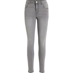 Vila Jeans Visarah Rw Skinny Jeans Lgd 06 Lia- 14088362 Light Grey Demin Dames Maat - W32 X L32