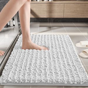 Absorberende Voetmat - Badkamermat - Antislip - Snel Droog - Wasbaar - 40*60cm - Wit
