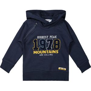 Dirkje baby jongens hoodie - Navy - Maat 74
