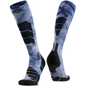 X-Socks Ski Expert Wild OTC Skisokken (blauw)