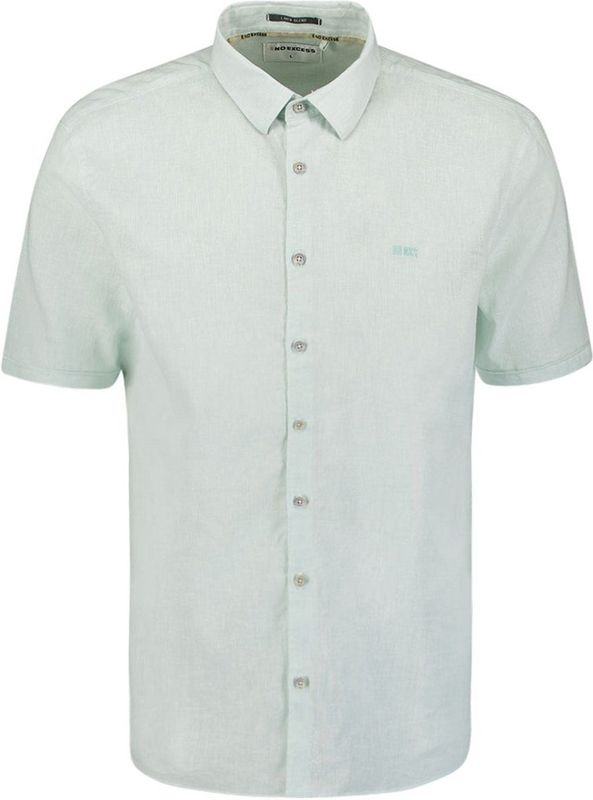No Excess - Shirt - Melan Ice - Kortemouw