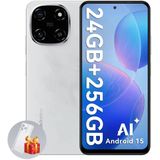 Blackview COLOR 6 Smartphone - 24GB RAM - 256GB ROM - 6.67 Inch - 5000mAh - Dual 4G LTE - Android 15 - GPS - Wit