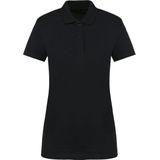 Kariban - Premium Supima® - Damespolo - Black - Korte Mouwen
