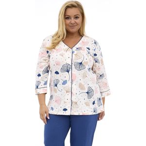 Cornette Dames Pyjama Winter Grote Maten Tess 842/394 40 / L