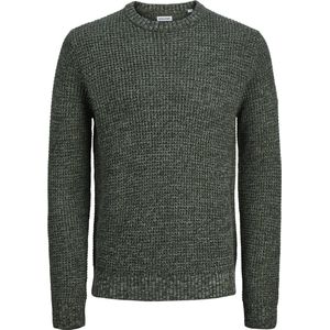 Jack & Jones - Jjlink Knit Crew Neck - Trui - Groen - Regular Fit