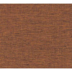 RAFFIA STIJL BEHANG | Vlechtwerk - rood bruin geel - A.S. Création Desert Lodge