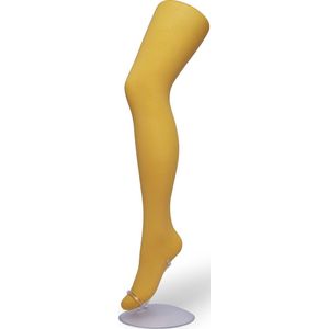 Bonnie Doon Opaque Comfort Panty 70 Denier Donker Geel Dames maat 36/38 S - Extra brede Comfort Boord - Tekent Niet - Kleedt Mooi af - Mat Effect - Gladde Naden - Maximaal Draagcomfort - Donkergeel - Minral Yellow - BN161912.283