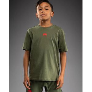 Venum Contender Kids Classic T-shirt Khaki - Maat 128 | 8 Jaar