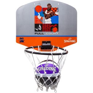 Spalding Mini Basketball Set Space Jam 79007Z, Unisex, Grijs, basketbal achterborden, maat: One size