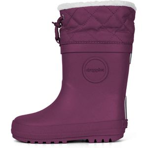 Druppies Winterlaarzen Dames - Gevoerde Regenlaarzen - Snowboots - Royal Purple - Maat 37