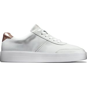 Clarks Hero Walk Dames Sneakers - White Combi - Maat 39