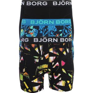 Bjorn Borg Shorts BB Floral & BB Splinter - Ondergoed - Heren - 3 Pack - Blauw - Maat M