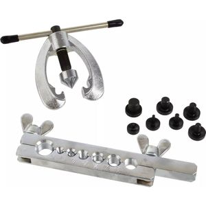 Keltin - 9-delige Dubbele Flare Gereedschapsset - Geschikt voor Rem- en Brandstofsystemen - Inclusief Adapters