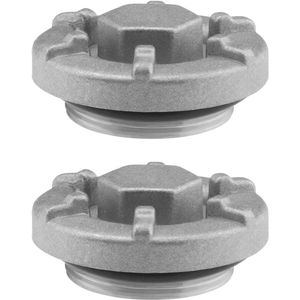 Aluminium olie afvoerplug cover - Yamaha Wolverine motorfiets - Vervanging kit 4HC-15351-00-00 48mm - Set van 2
