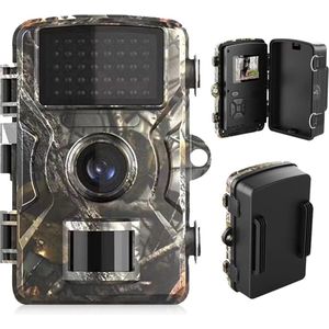 Wildcamera - Wildcamera met Nachtzicht - Beveiligingscamera - Beveiligingscamera Buiten - 16mp - 1080P - 940nm - Infrarood