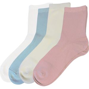 green-goose® Bamboe Sokken | Dames | 4 Paar | 95% Bamboe | Anti zweet | 35-39 | 100% Ecologisch | Anti transpiratie