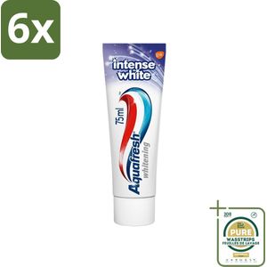 Aquafresh Tandpasta Intense White 75 ml - Voordeelverpakking - 6 stuks - Aquafresh - Intense White
