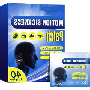 Allecto Plus - Reisziektepleisters - 40 stuks - zeeziekte - misselijkheid - duizeligheid